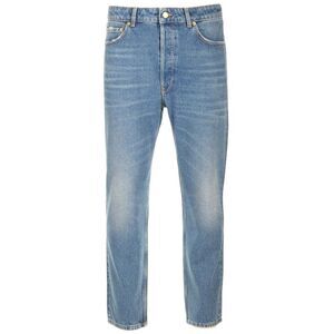 Golden Goose Men "Golden Happy" Stone Washed Jeans